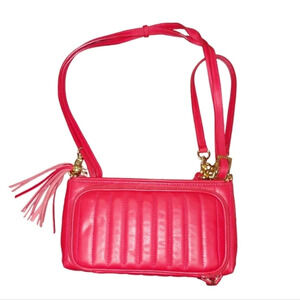 Levenger Quilted Leather Clutch Wallet